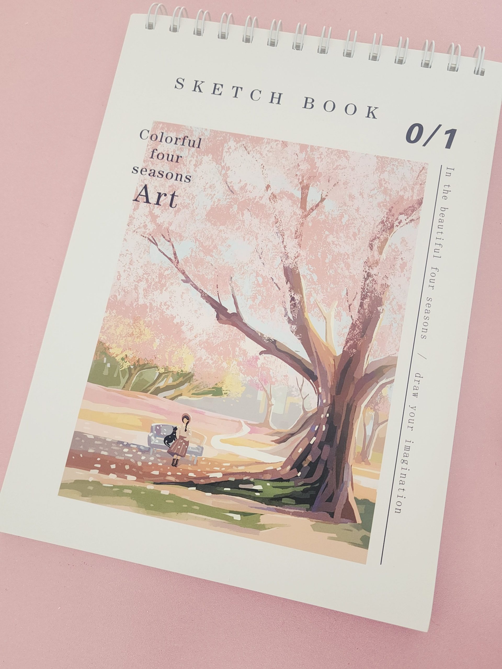 Sketch Book Cuaderno de Dibujo de Papel Kraft 150 Hojas Tamaño Frances -  Cute Shop