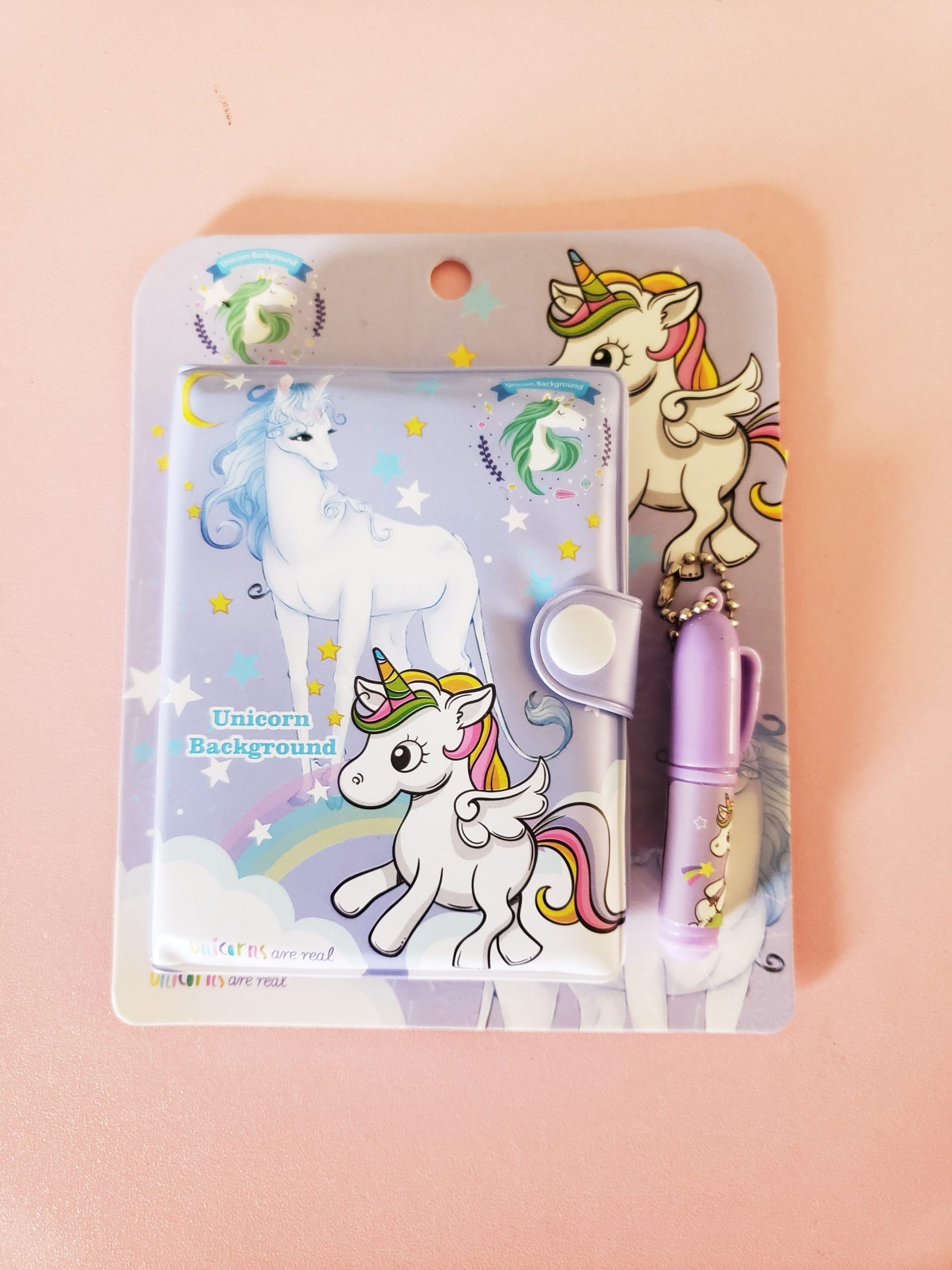 Set Escolar Morado Unicornio Mini Libreta con Hojas Membretadas y Mini Pluma - Cute Shop Set Escolar Morado Unicornio Mini Libreta con Hojas Membretadas y Mini Pluma - Cute Shop