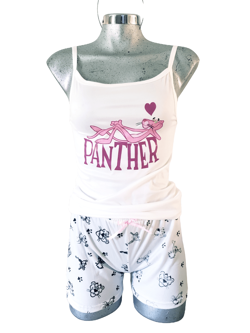 Pijama pantera online rosa primark