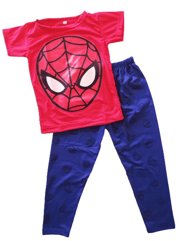 Pijama Conjunto de Pantalon y Playera Brush Spiderman - Cute Shop