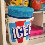 Bolsa Vinipiel en forma de Icee Blueberry