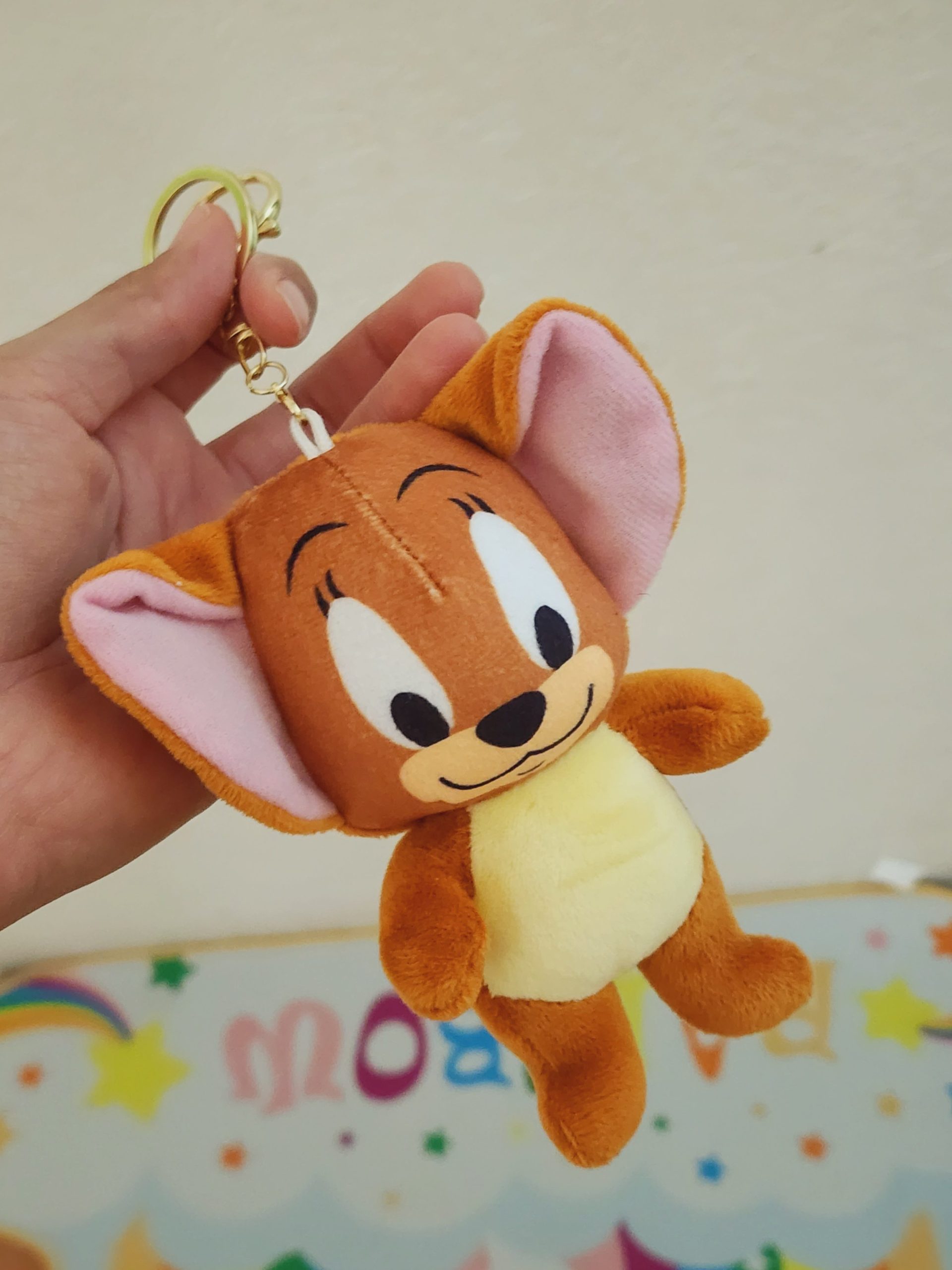 Llavero Peluche Afelpado Calidad Premium Jerry