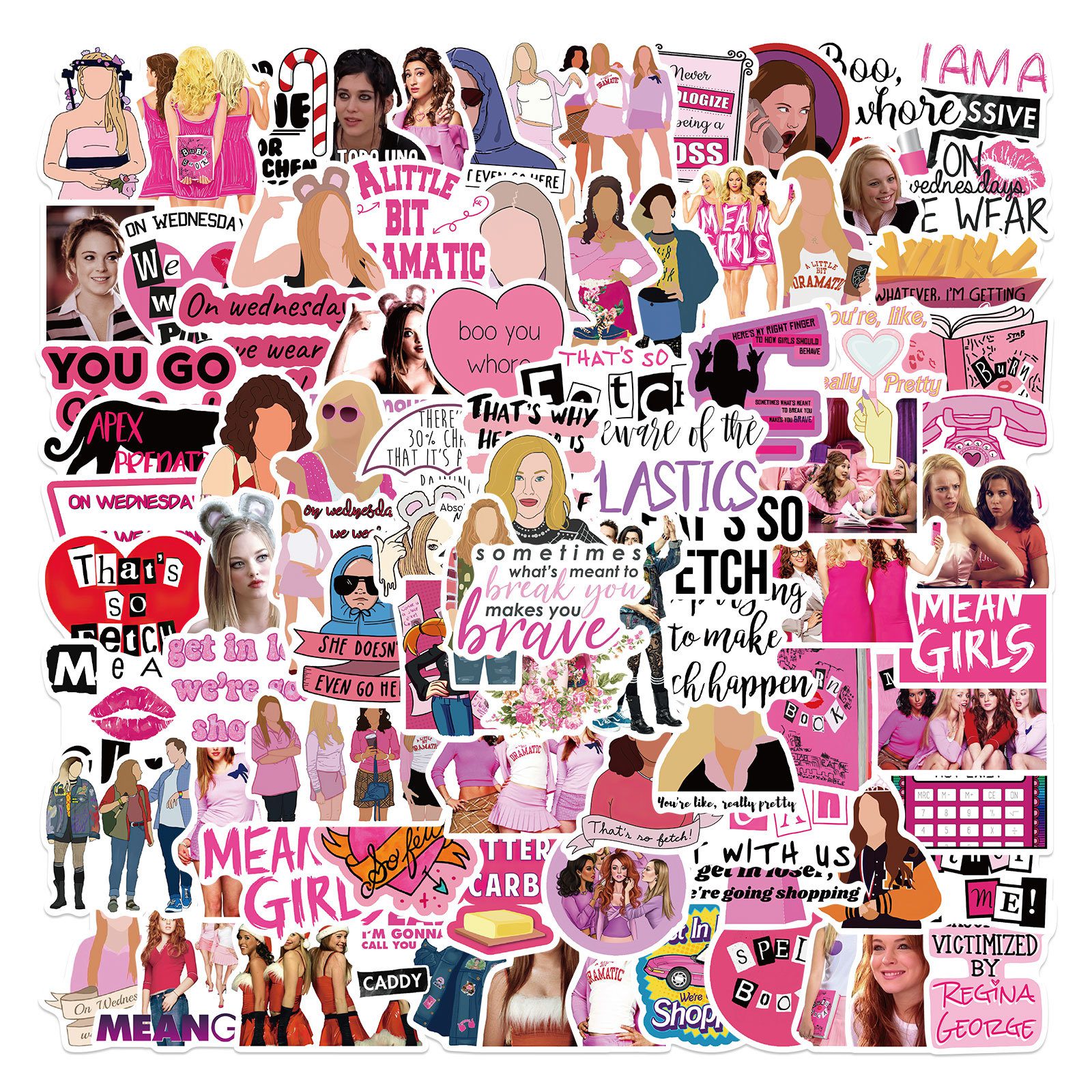 Pack 10 Stickers Impermeables Pegatinas Taylor Swift - Cute Shop