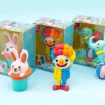 Blister con Goma Borrador Grande Kawaii Circo 9203