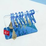 Exhibidor de Joyeria con 8 Ganchos Minimalistas