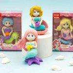 Blister Goma Borrador Grande en forma de Sirena
