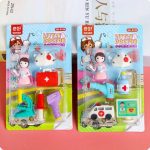 Blister con 6 Gomas con tematica de Enfermeria