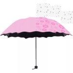 Paraguas Mágico Sombrilla Plegable de Bolsillo Plegable Protección UV