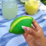 Monedero Artesanal Kawaii en forma de Limon