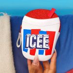 Monedero Food con Correa Con diseño de Icee Fresa