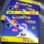 Pack con 24 + 4 Colores Triangulares Marca Lunita L100-28