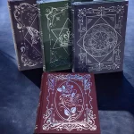 Libreta con Pasta Dura de Relieve Diseño Ancestral Mistico 128 Hojas 100% negras. JZB6128-1994