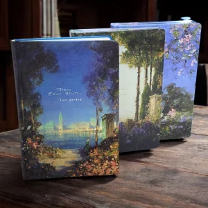 Libreta Cosida con 128 Hojas Decoradas Pasta Dura Thomas Edwin Mostyn
