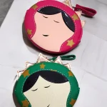 Monedero con Correa Con diseño de Virgencita
