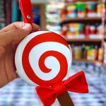 Monedero con Correa Con diseño de Dulce Paleta