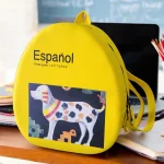 Mochila Kawaii en Forma de Libro de Español