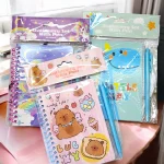 Stationery Set Libreta con Pluma Kawaii