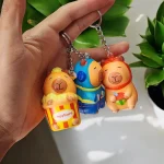 Llavero de Capybara Tipo Squishi