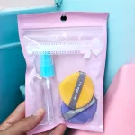 Kit de 2 Esponjas para Maquillaje Con Atomizador de bolsillo
