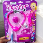 Blister con Juego de Doctora 6 juguetes