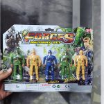 Blister con 5 Juguetes de Soldados Forces Military Set