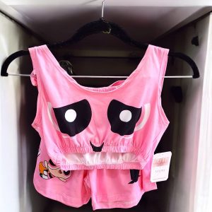 Pijama Sublimada Dama Top con Short Unitalla Modelo: Bom Bon