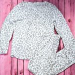 Pijama Conjunto de Pantalón y Sueter Polar para Dama