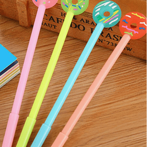 Pluma de Gel Punto Fino Dona Kawaii