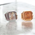 Reloj Anillo de Cuarzo Estilo Boho