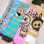 Calceta Loca 3/4 Unisex Unitalla Labubu
