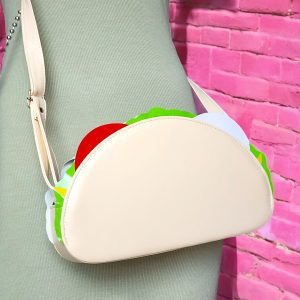 Bolsa Crossbody en forma de Taco Food