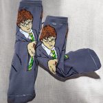 Calceta Loca 3/4 Unisex Unitalla Harry Potter