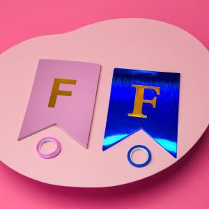 Banderines de Feliz Cumpleaños con cinta para colgar