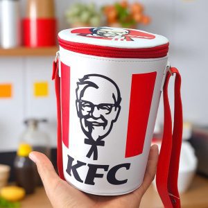 Bolsa Crossbody Vinipiel Food en forma de Bucket KFC