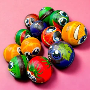 Pelota Antiestres de Juguete Frutales