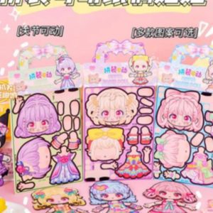 DIY paper Doll Muñeca Armable estilo Coreano