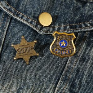 Pin Metalico Sheriff Policia
