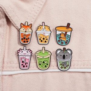 Pin Metalico Rana Tapioca Matcha
