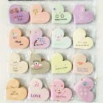 Tarjetas de Regalo Colgante estilo Coreano en forma de Corazon