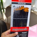 Set de 12 Pinceles Varias Puntas en Color Negro Giorgione