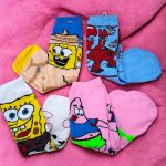 Calceta Loca 3/4 Unisex Unitalla Bob Sponge