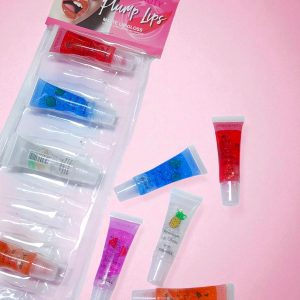 Gloss Frutal con Diamantina Varios Sabores