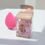 Esponja cosmética bombón caja decorada Capibara