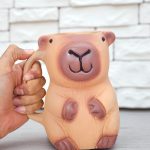 Taza de Ceramica Diseño Figura Capibara