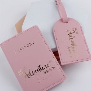 Kit de Estuche para Pasaporte y Etiqueta para Equipaje Adventure