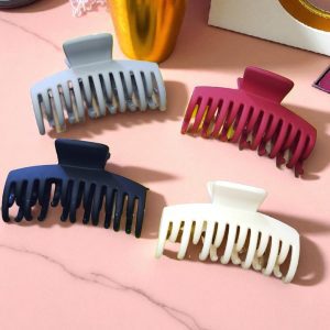 Pinza Dentada Tubular Matte Varios Colores