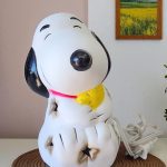 Lámpara de Ceramica Diseño Snoopy