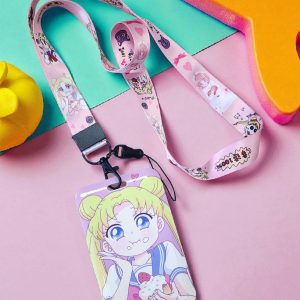 Porta Gafete para Credenciales Sailor Moon