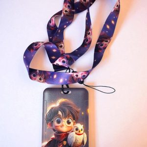 Porta Gafete para Credenciales Harry Potter