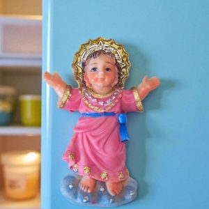 Imán de Ceramica Divino Niño 8 cm